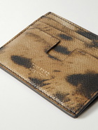 TOM FORD - Leopard-Print Full-Grain Leather Cardholder