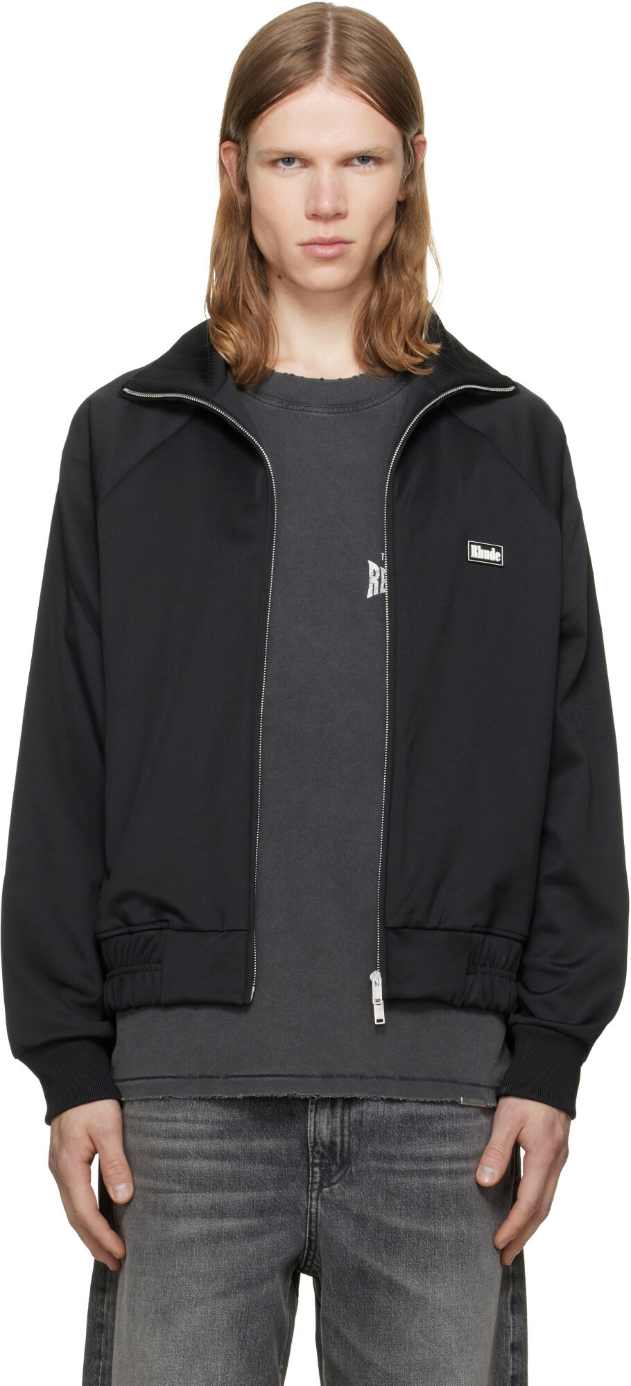 Rhude Black Madera Track Jacket