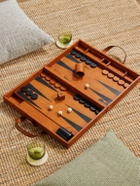 The Conran Shop - Wood and Leather Backgammon Set