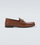 Gucci Gucci Lugano Horsebit leather loafers