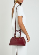 Givenchy Antigona East-west Small Leather top Handle bag - Burgundy - One Size