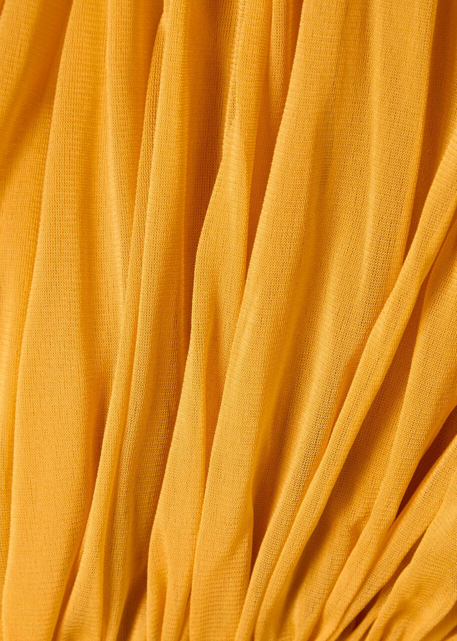 Tove Gai Draped Stretch-jersey Maxi Dress Yellow