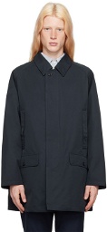 nanamica Navy Soutien Collar Coat