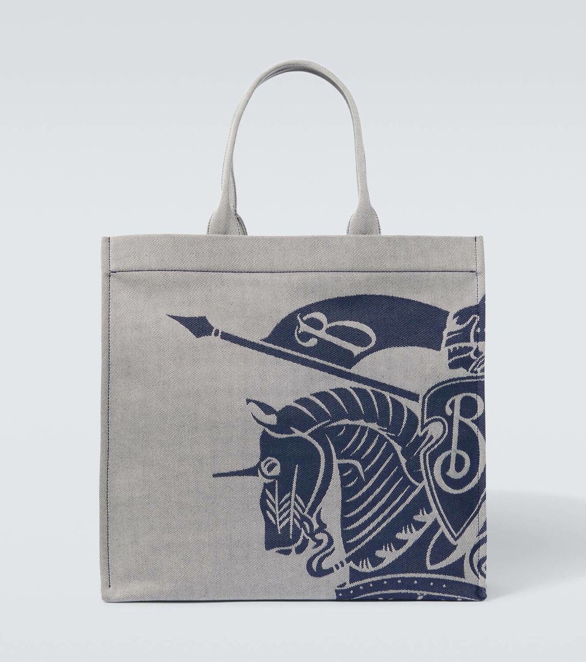 【関税&送料込】Burberry Tote Bag With Ekd Burberry EKD Canvas Tote Bag With Pouch - Walmart.com