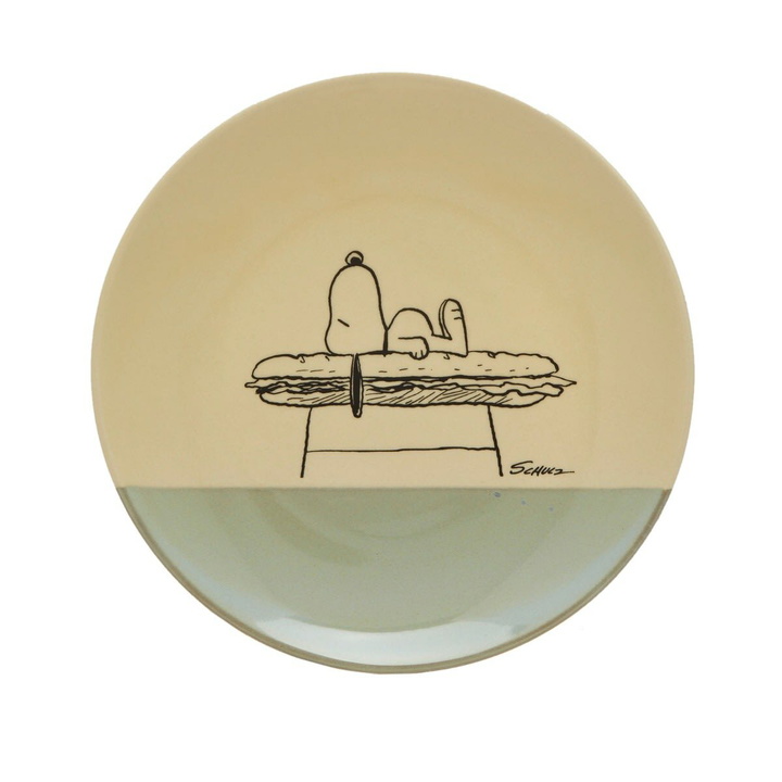 Photo: Peanuts Stoneware Platter in Sando 