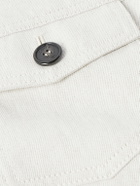 Slowear - Venezia 1951 Slim-Fit Cotton and Linen-Blend Twill Trucker Jacket - Neutrals