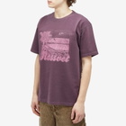 PACCBET Men's Miami T-Shirt in Burgundy