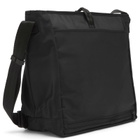 F/CE. Recycled Twill Courier Shoulder Bag in Black 