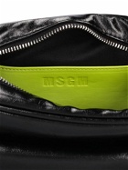 MSGM - Clic Faux Patent Leather Camera Bag