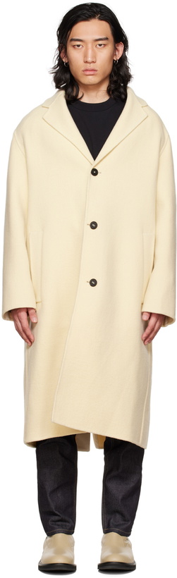 Photo: Jil Sander Beige Sport Coat