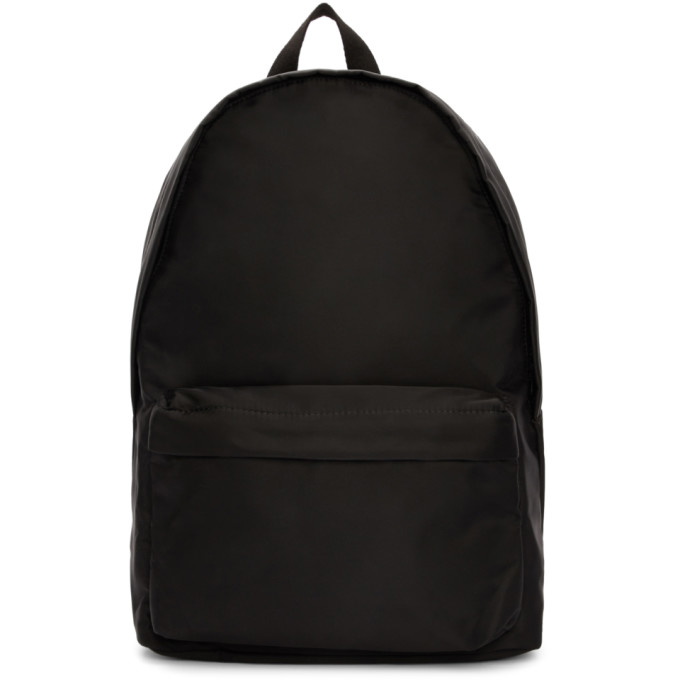 Essentials Black Nylon Backpack Essentials