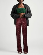 Chiara Boni La Petite Robe Womens Pants Burgundy