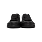 Ann Demeulemeester Black Suede Low-Top Sneakers