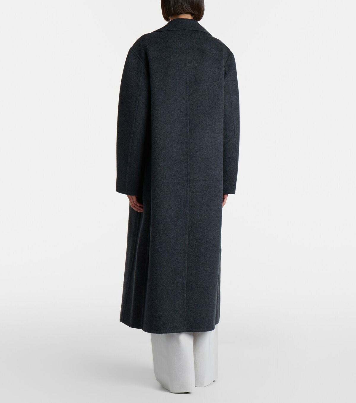 Vince Double-breasted wool-blend coat