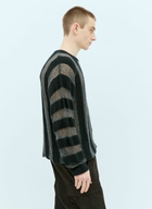 Brain Dead Fuzzy Threadbare Sweater