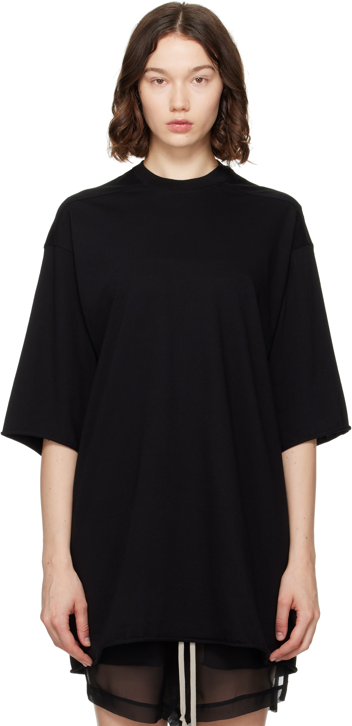 Rick Owens Black Banana T-Shirt Rick Owens