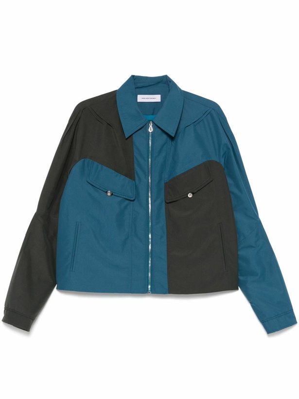 Kiko Kostadinov Blue Ohne K-Dart Jacket Kiko Kostadinov