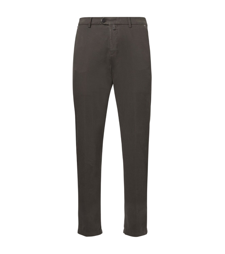 Photo: Kiton Cotton and cashmere slim chinos