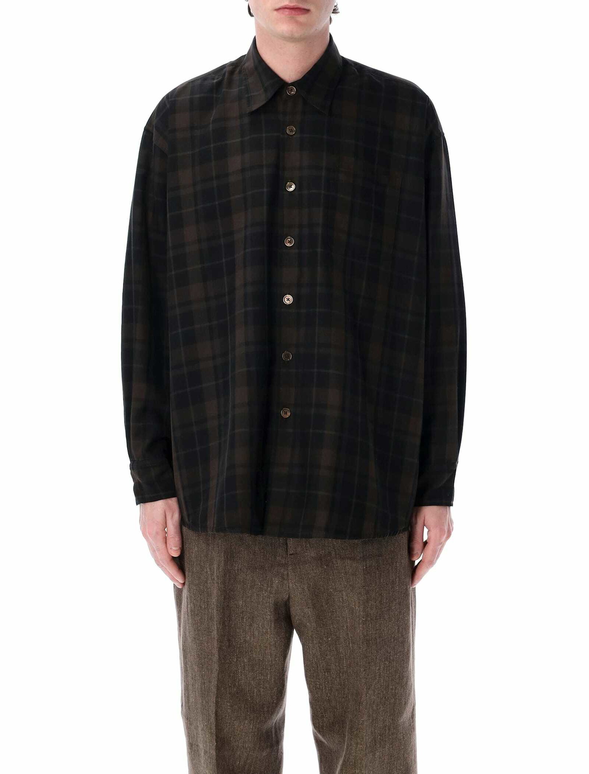 Our Legacy Men's Above Shirt in Doyle Check Lagger Flannel