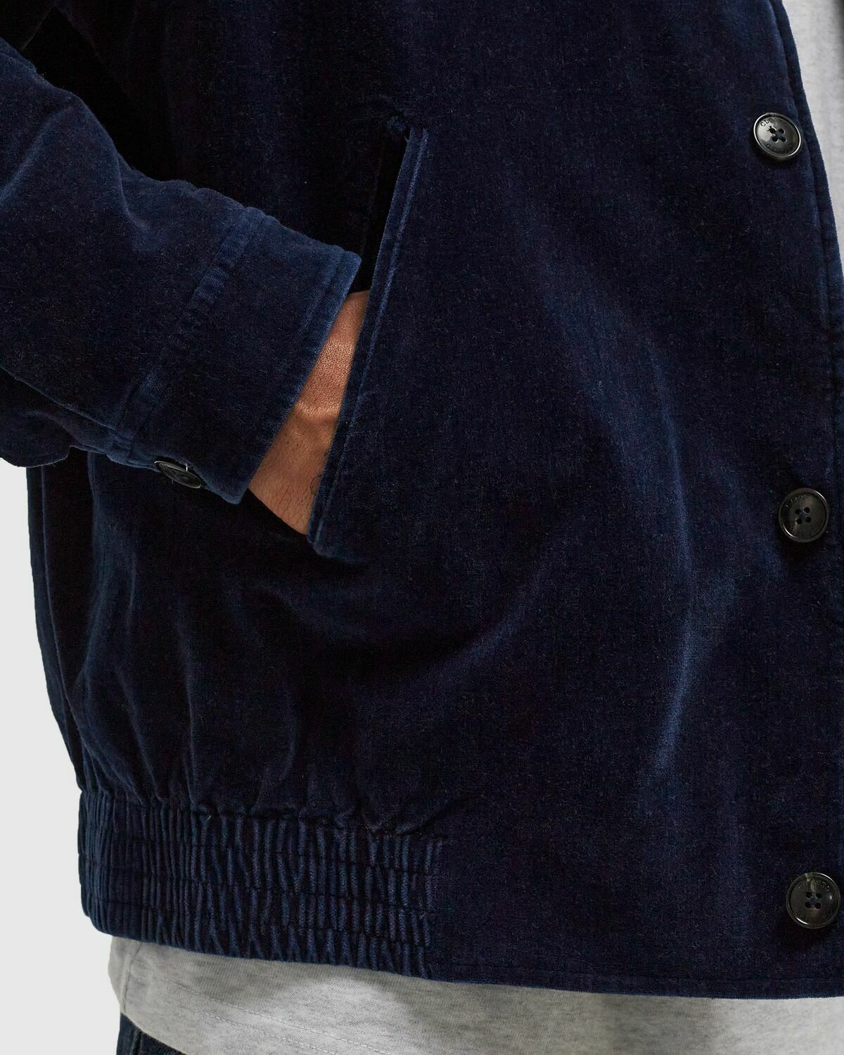 CLOSED VARSITY BLOUSON Blue Mens Overshirt