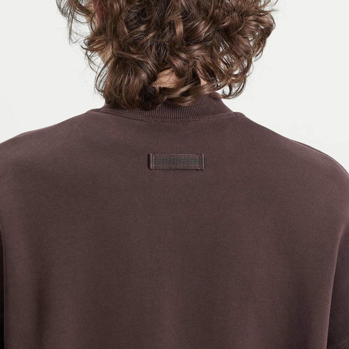Adidas Men's EQT Half Zip Top in Aurora Coffee