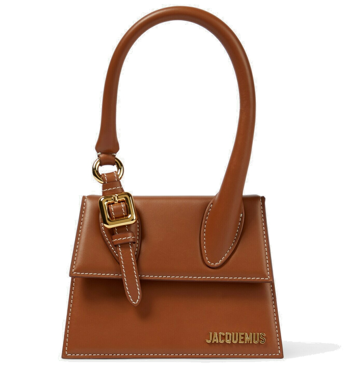 【関税＆送料込み】Jacquemus Le Chiquito Moyen Boucle Leath Jacquemus - Le Chiquito Moyen Boucle leather handbag red