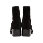 Saint Laurent Black Suede James Boots