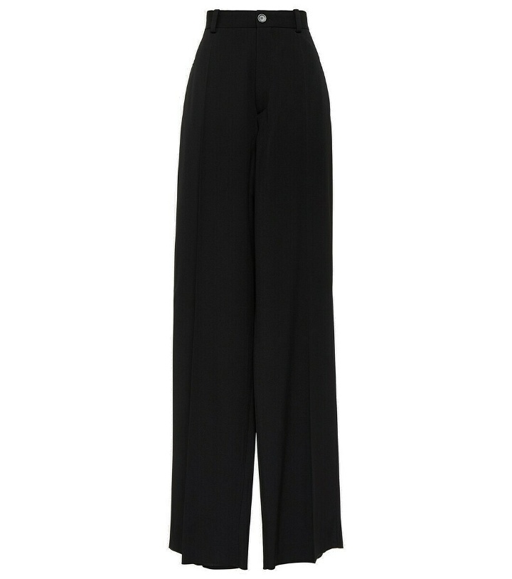 Photo: Balenciaga Hybrid Tailoring wool wide-leg pants