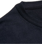 Officine Generale - Merino Wool Sweater - Men - Midnight blue