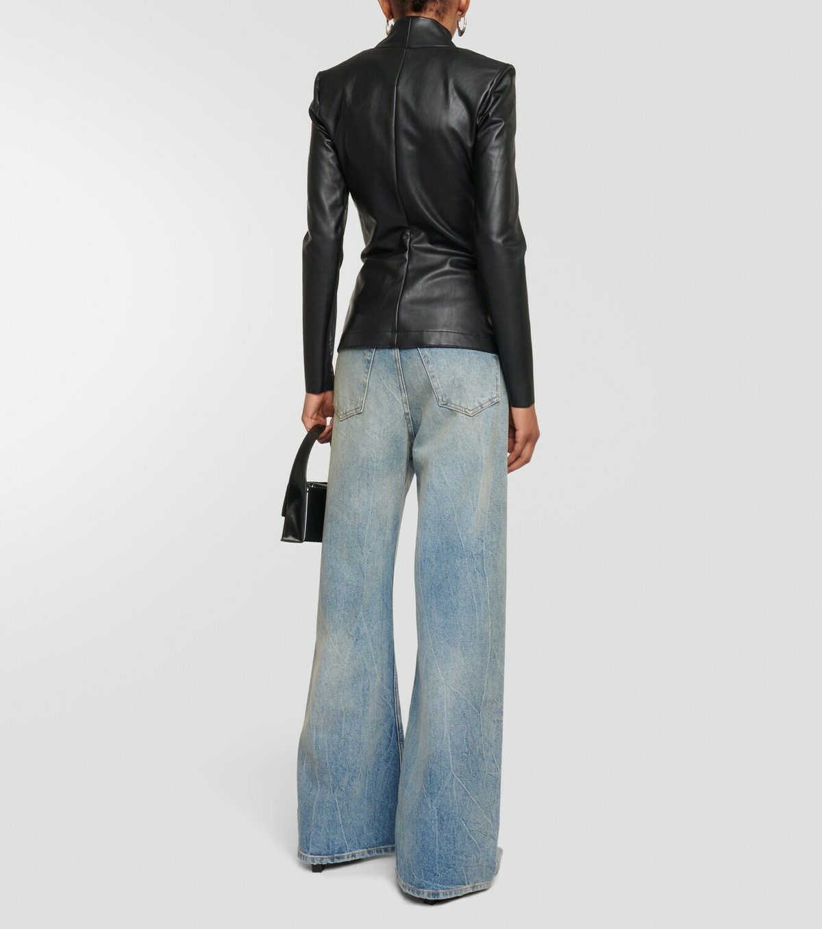 Wolford Jenna faux leather blazer