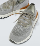 Brunello Cucinelli - Cotton knit sneakers