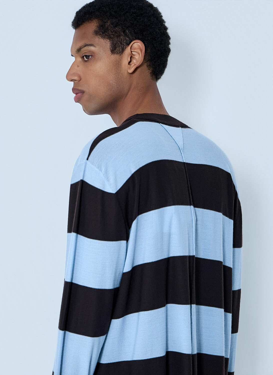 Bottega Veneta Striped Long Sleeve T-Shirt