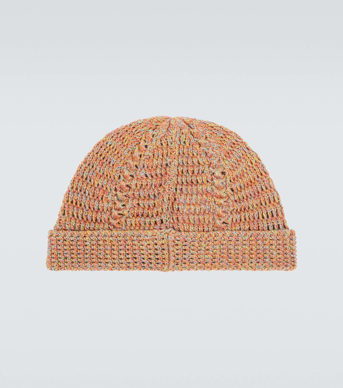 Valentino Garavani VGold linen and cotton beanie