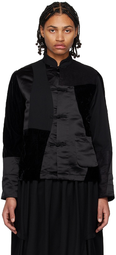 Photo: Comme des Garçons Black Black Patchwork Jacket