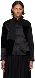 Comme des Garçons Black Black Patchwork Jacket