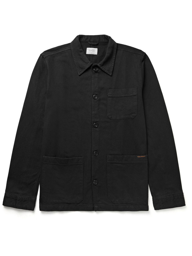 Photo: Nudie Jeans - Barney Organic Cotton-Twill Jacket - Black
