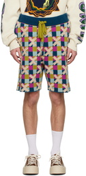 The Elder Statesman Multicolor Ex's Shorts