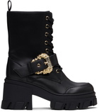 Versace Jeans Couture Black Sophie Ankle Boots