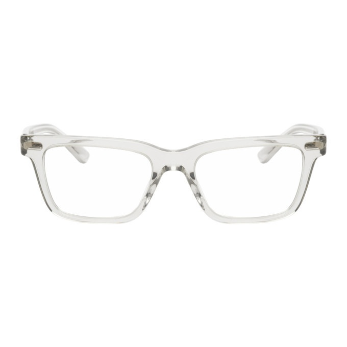 Photo: The Row Transparent Square Glasses