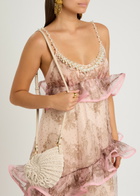 Chloe Sea Treasures Crochet Cross-body bag - Ivory - One Size