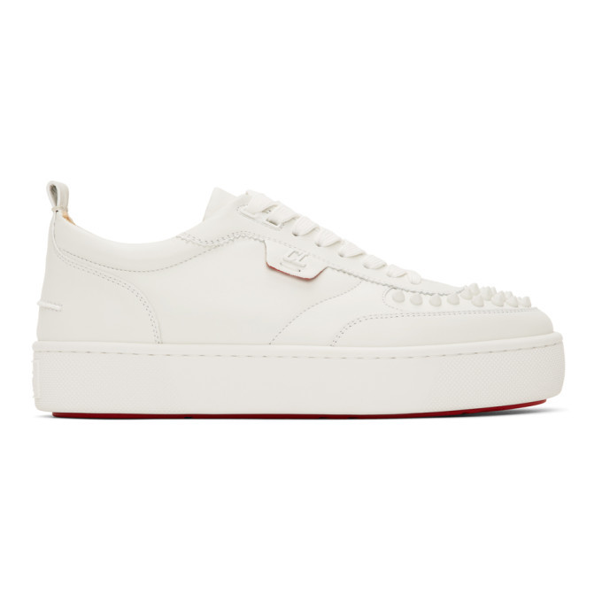 Photo: Christian Louboutin White Happyrui Sneakers