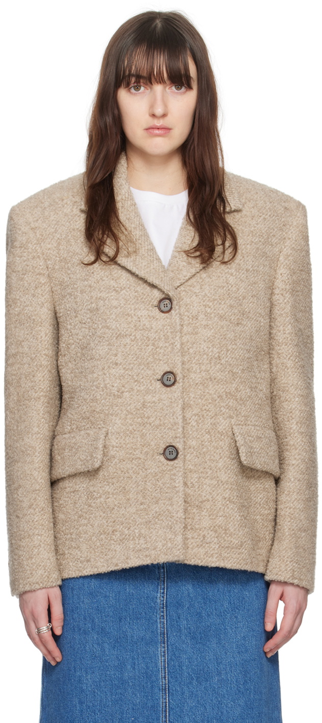 MAGDA BUTRYM 177424BEIGE 関税送料込 MAGDA BUTRYM Stretch-jersey halterneck midi dress | NET-A-PORTER