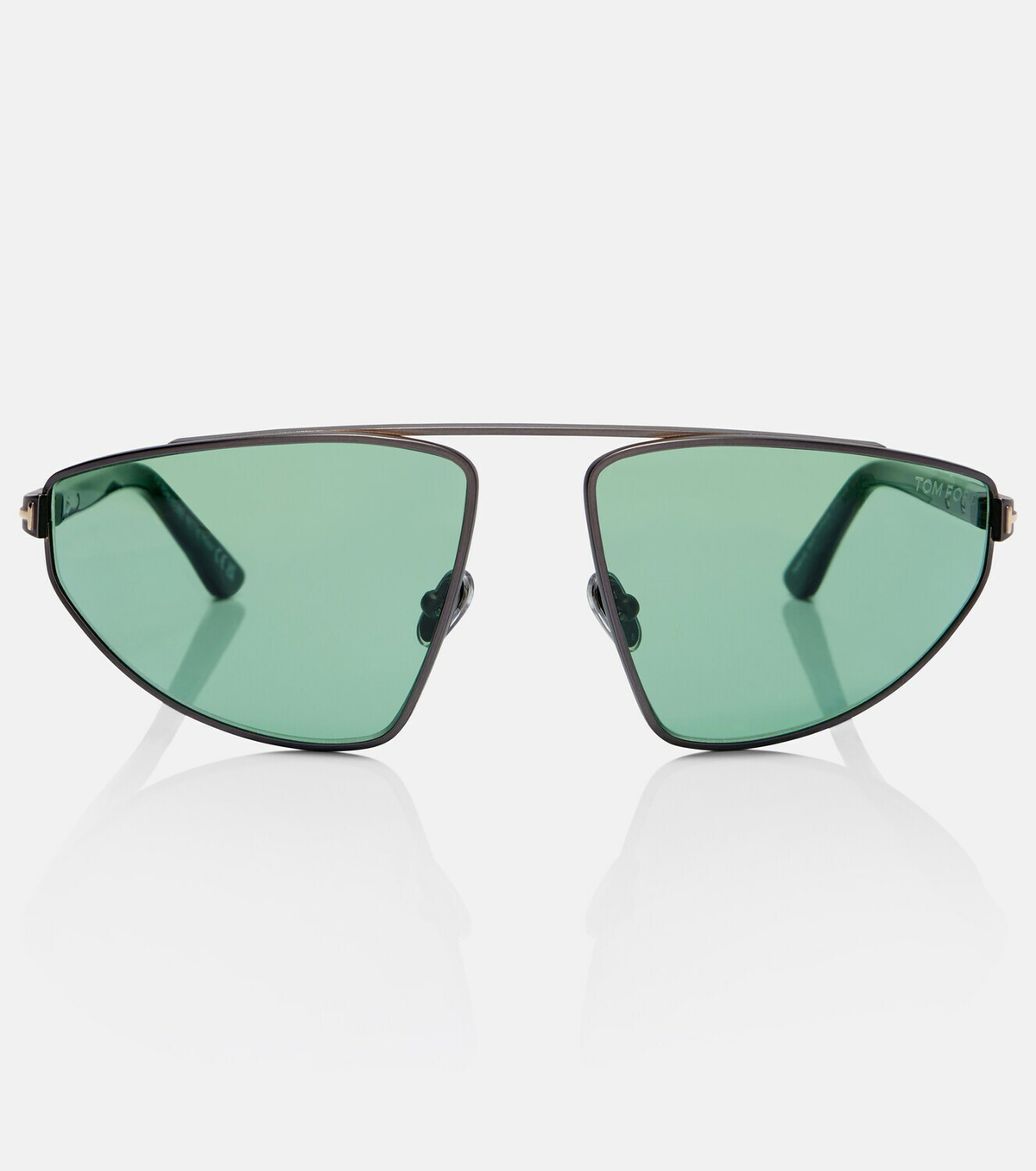 Tom Ford Parker Wire aviator sunglasses