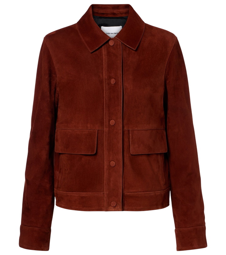 Photo: Yves Salomon Suede jacket