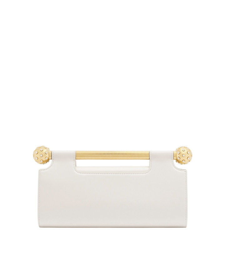 Photo: Bvlgari Tubogas Spheres leather clutch