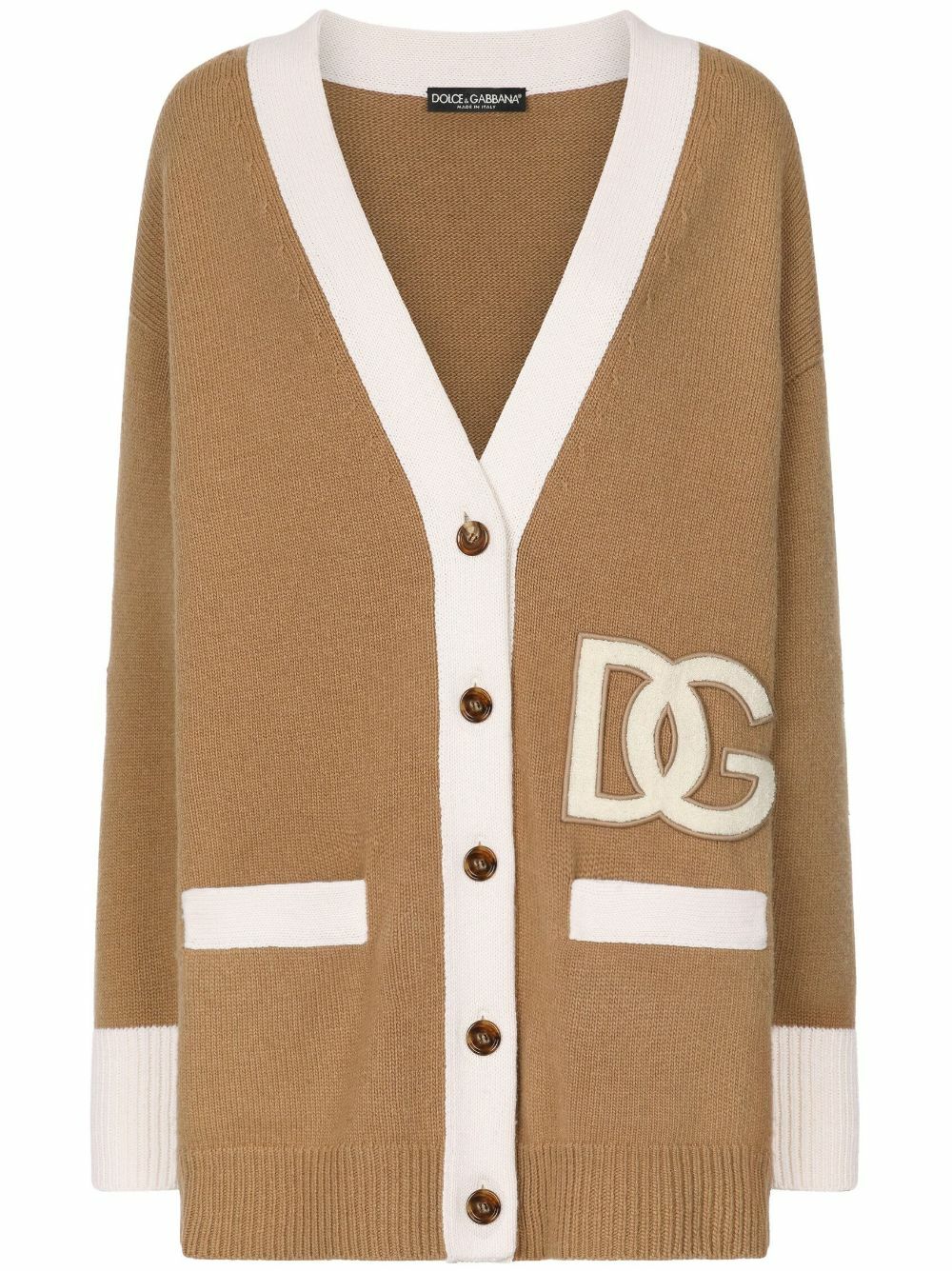 Dolce & Gabbana White Silk Cardigan Lightweight Paint Stroke Sweater