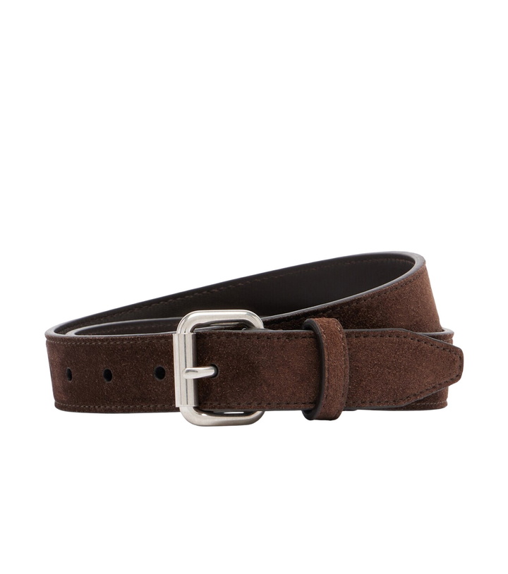 Photo: The Row Geo suede belt