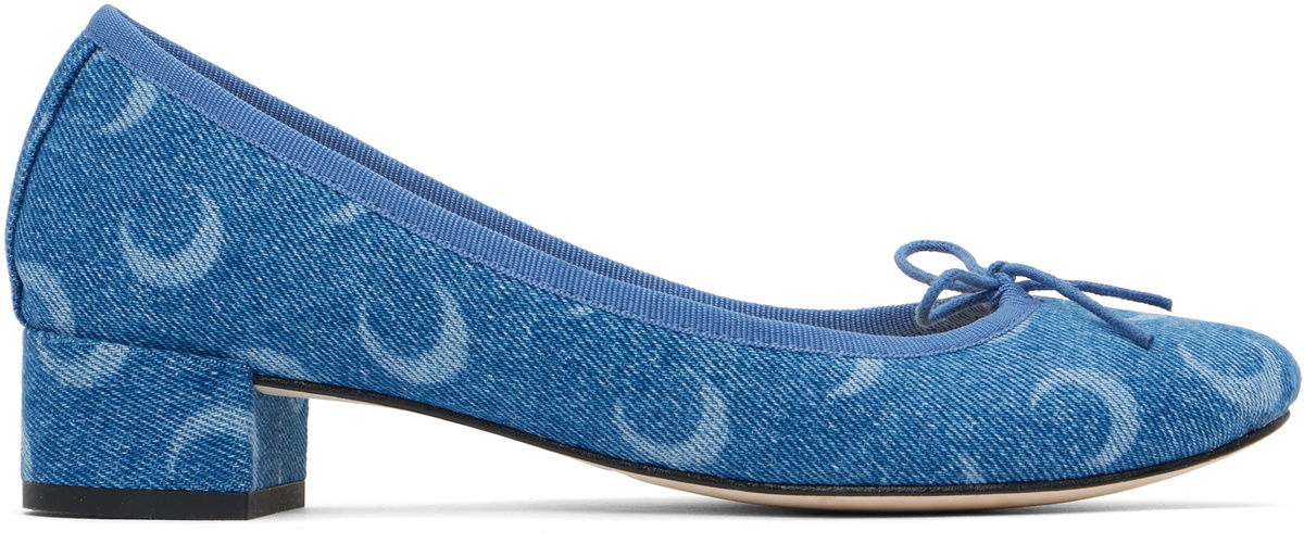 MARINE SERRE - Woman - Blue - Heel