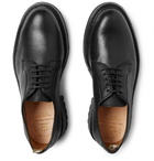 Officine Creative - Exeter Pebble-Grain Leather Derby Shoes - Men - Black