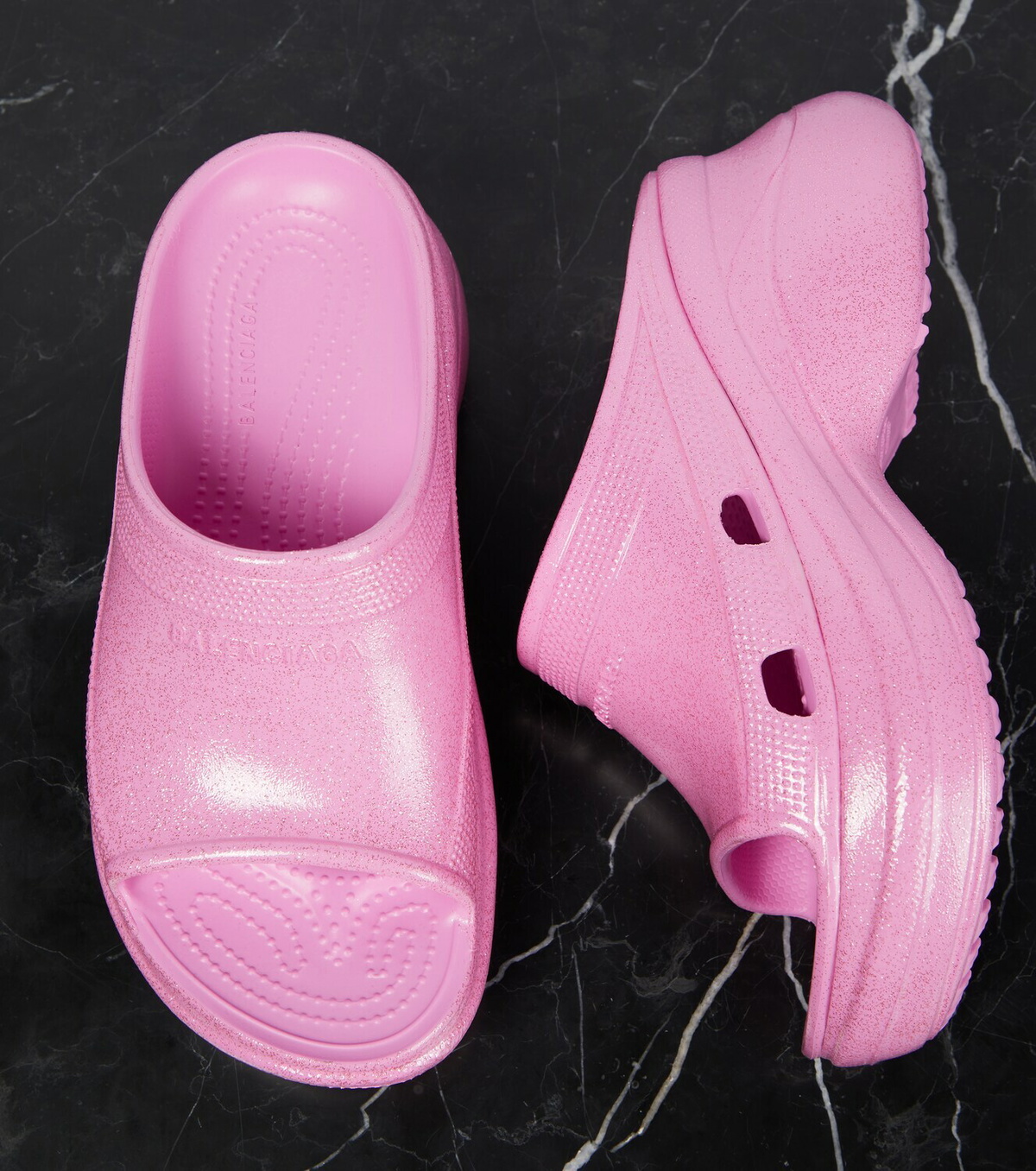 Balenciaga x Crocs™ platform slides Balenciaga